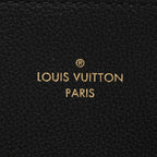 Louis Vuitton Calfskin Monogram Canvas Fold Tote MM (SHF-DEf7bl)