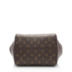 Louis Vuitton Calfskin Monogram Canvas Fold Tote MM