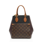 Louis Vuitton Calfskin Monogram Canvas Fold Tote MM
