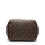 Louis Vuitton Calfskin Monogram Canvas Fold Tote MM