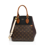 Louis Vuitton Calfskin Monogram Canvas Fold Tote MM