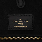 Louis Vuitton Calfskin Monogram Canvas Fold Tote MM