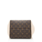 Louis Vuitton Calfskin Monogram Canvas Fold Tote PM