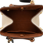 Louis Vuitton Calfskin Monogram Canvas Fold Tote PM