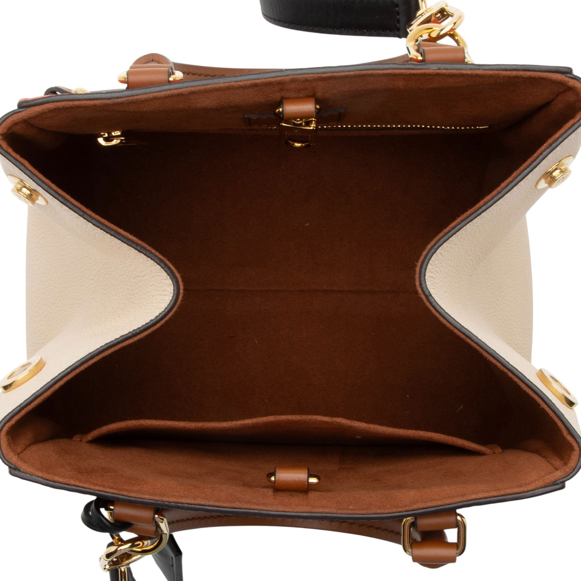 Louis Vuitton Calfskin Monogram Canvas Fold Tote PM