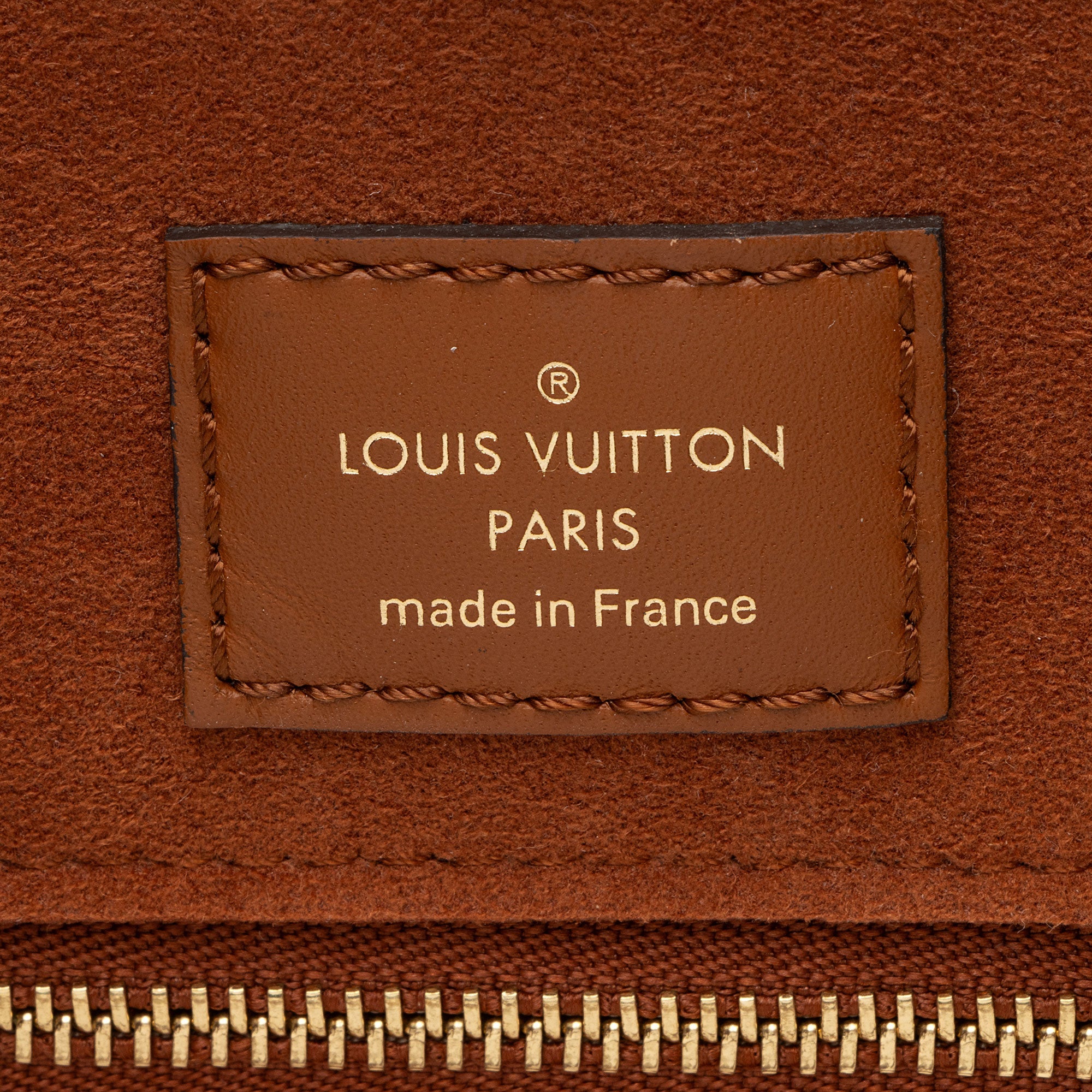 Louis Vuitton Calfskin Monogram Canvas Fold Tote PM