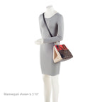 Louis Vuitton Calfskin Monogram Canvas Fold Tote PM