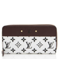 Louis Vuitton Calfskin Monogram Canvas Gamma Zippy Wallet (SHF-Hlzxc0)