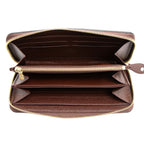 Louis Vuitton Calfskin Monogram Canvas Gamma Zippy Wallet (SHF-Hlzxc0)