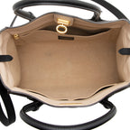 Louis Vuitton Calfskin Monogram Canvas On My Side MM Tote (SHF-21612)