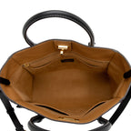 Louis Vuitton Calfskin Monogram Canvas On My Side MM Tote (SHF-bmZRwZ)
