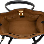 Louis Vuitton Calfskin Monogram Canvas On My Side MM Tote (SHF-vj1OwL)