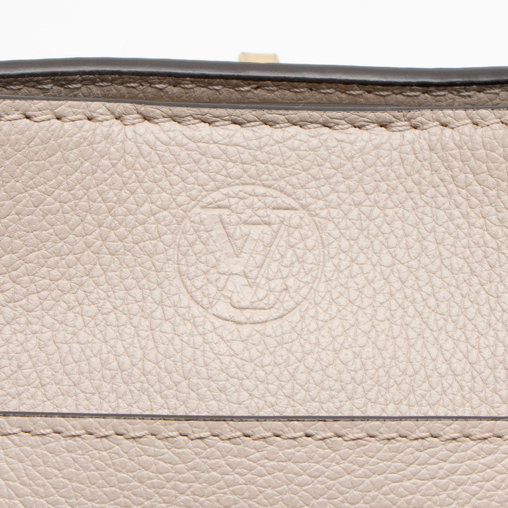 Louis Vuitton Calfskin Monogram Canvas On My Side PM Tote