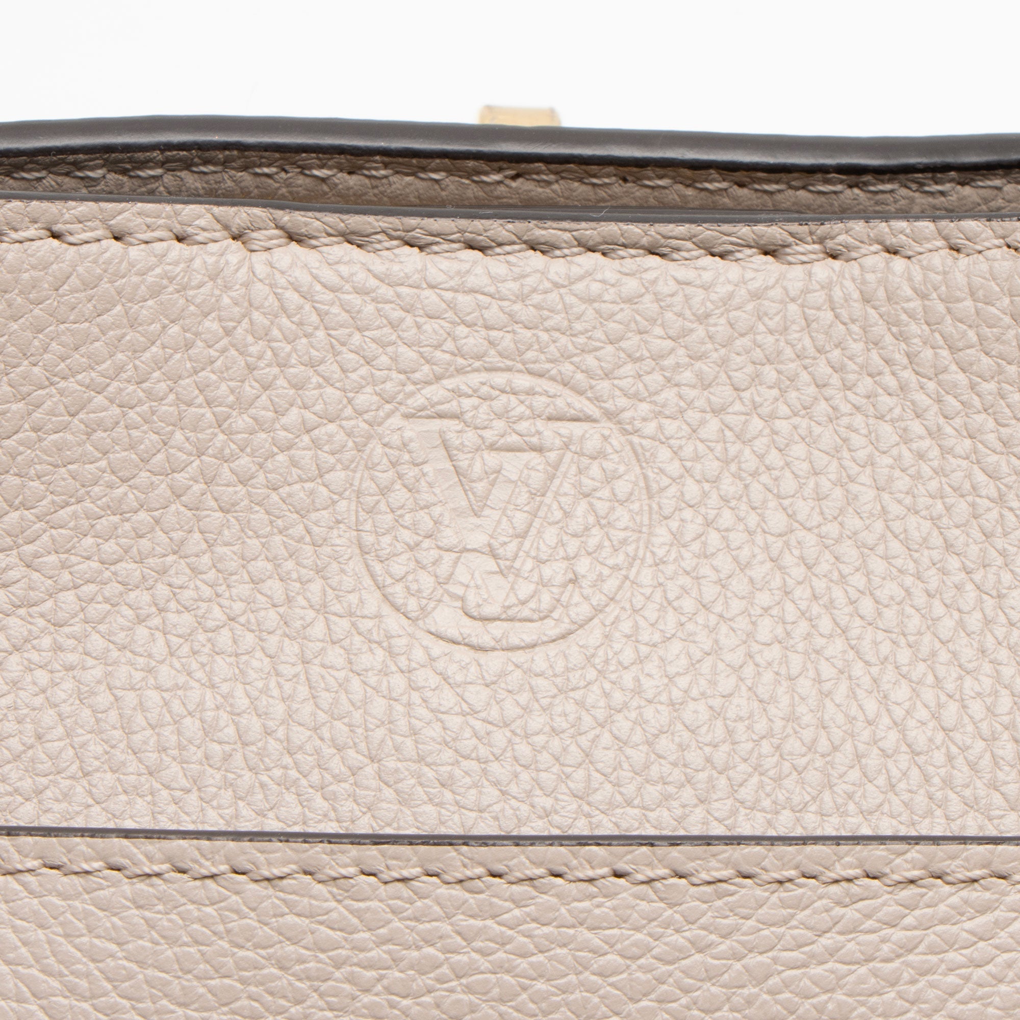 Louis Vuitton Calfskin Monogram Canvas On My Side PM Tote