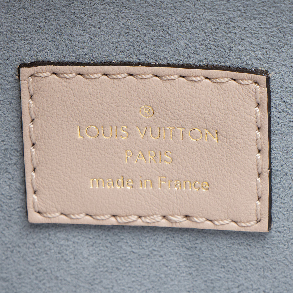 Louis Vuitton Calfskin Monogram Canvas On My Side PM Tote
