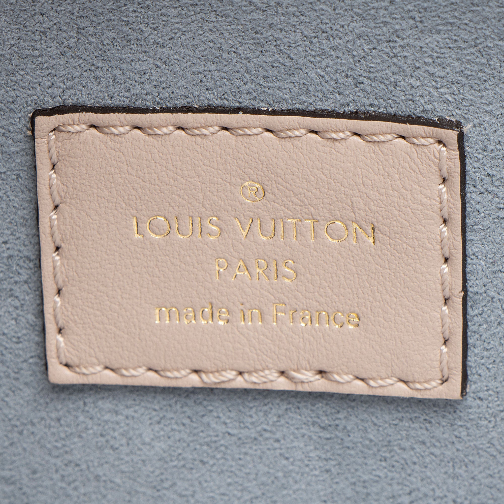 Louis Vuitton Calfskin Monogram Canvas On My Side PM Tote
