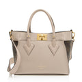 Louis Vuitton Calfskin Monogram Canvas On My Side PM Tote