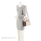 Louis Vuitton Calfskin Monogram Canvas On My Side PM Tote