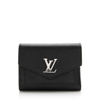 Louis Vuitton Calfskin MyLockme Compact Wallet (SHF-21972)