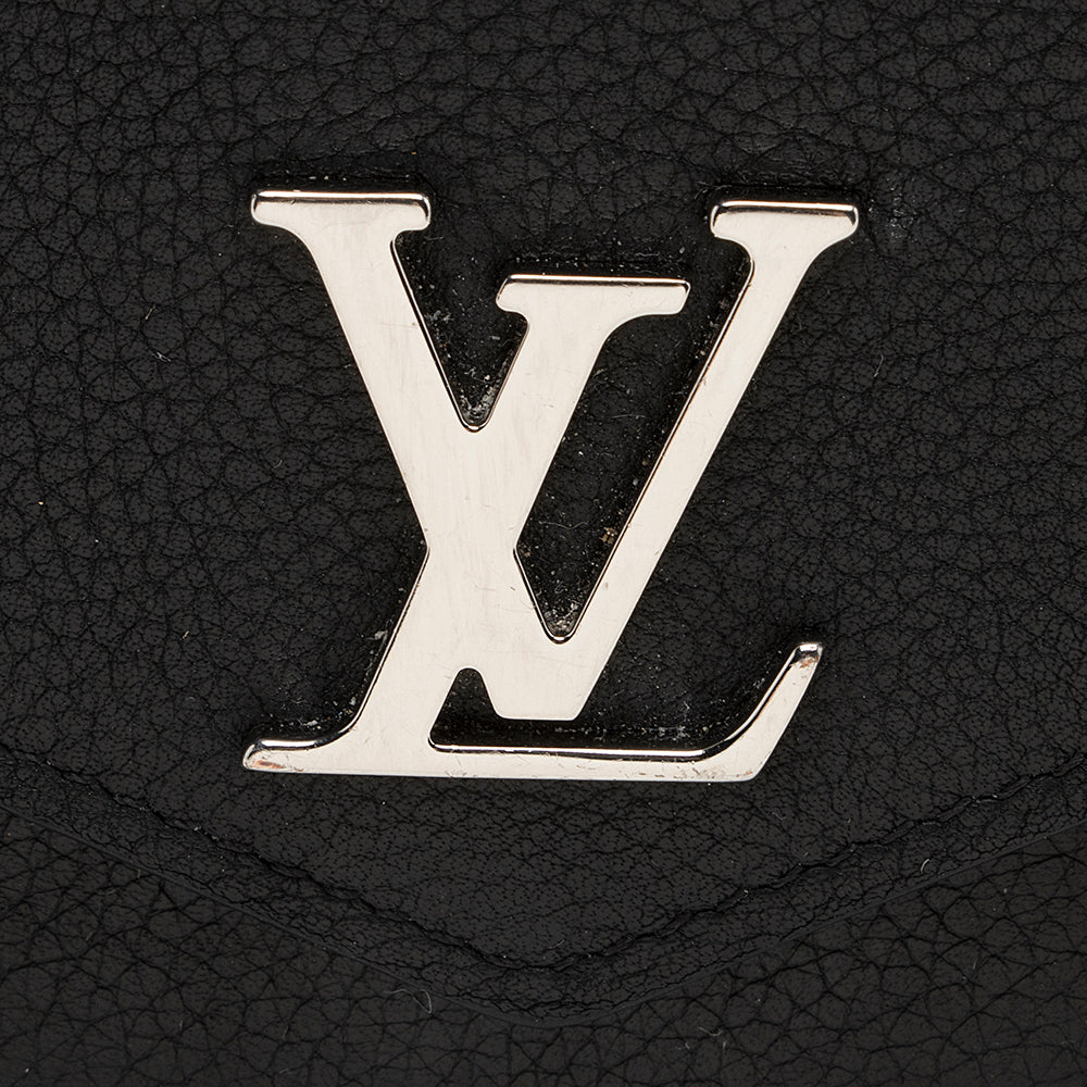 Louis Vuitton Calfskin MyLockme Compact Wallet (SHF-21972)