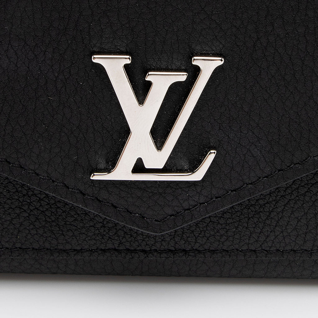 Louis Vuitton Calfskin Mylockme Compact Wallet (SHF-tUlBW1)