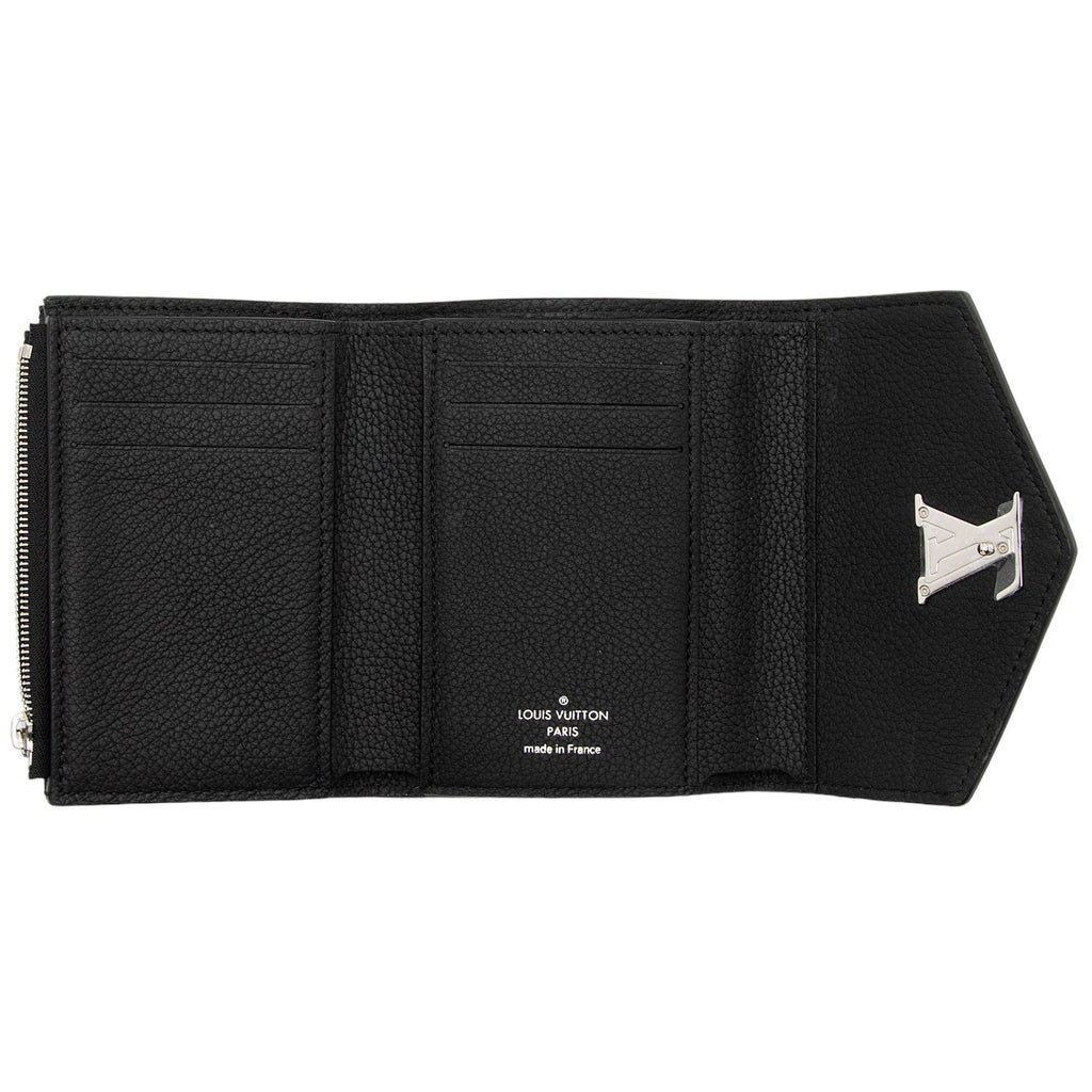Louis Vuitton Calfskin Mylockme Compact Wallet (SHF-tUlBW1)