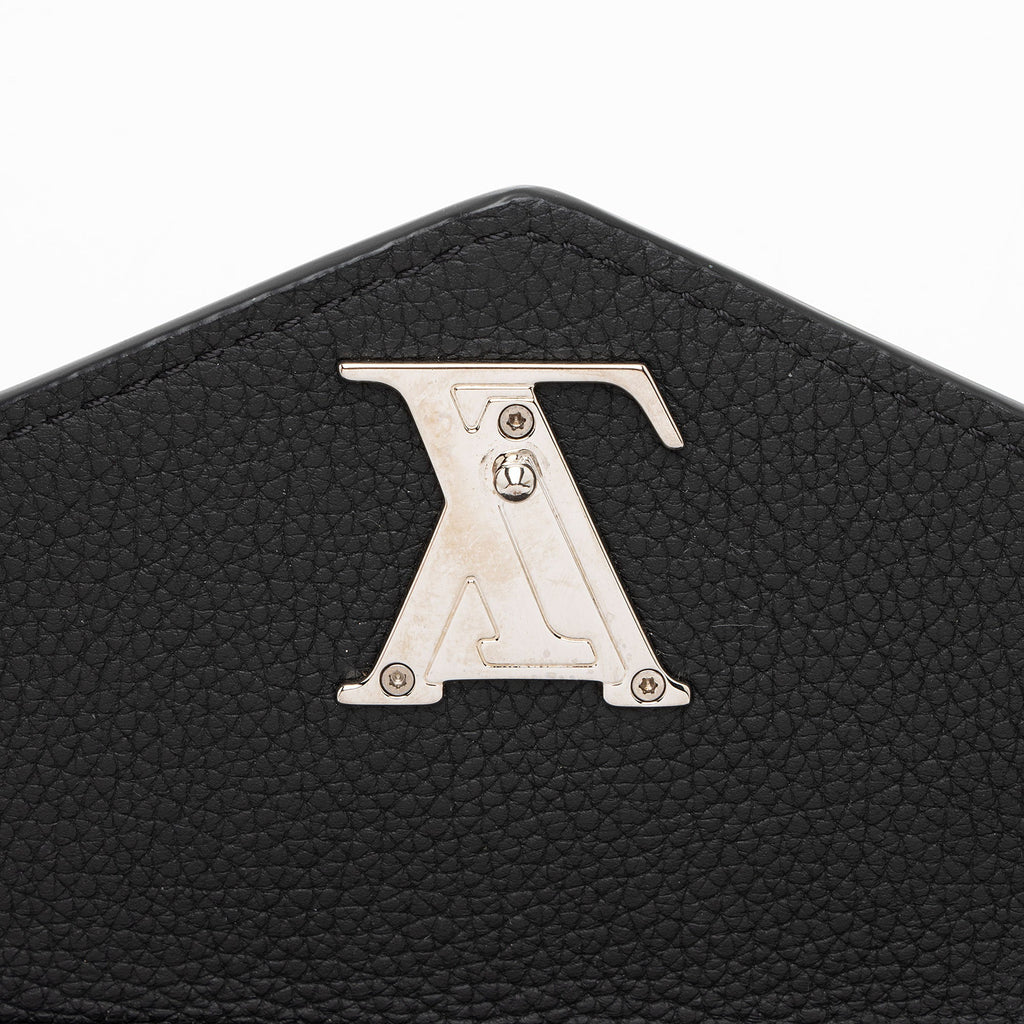 Louis Vuitton Calfskin Mylockme Compact Wallet (SHF-GGaMuI)