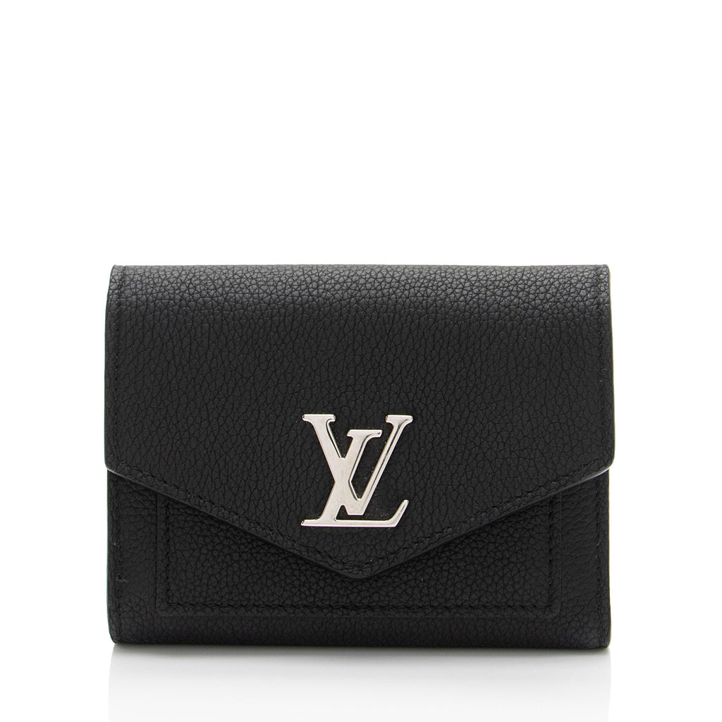 Louis Vuitton Calfskin Mylockme Compact Wallet (SHF-GGaMuI)