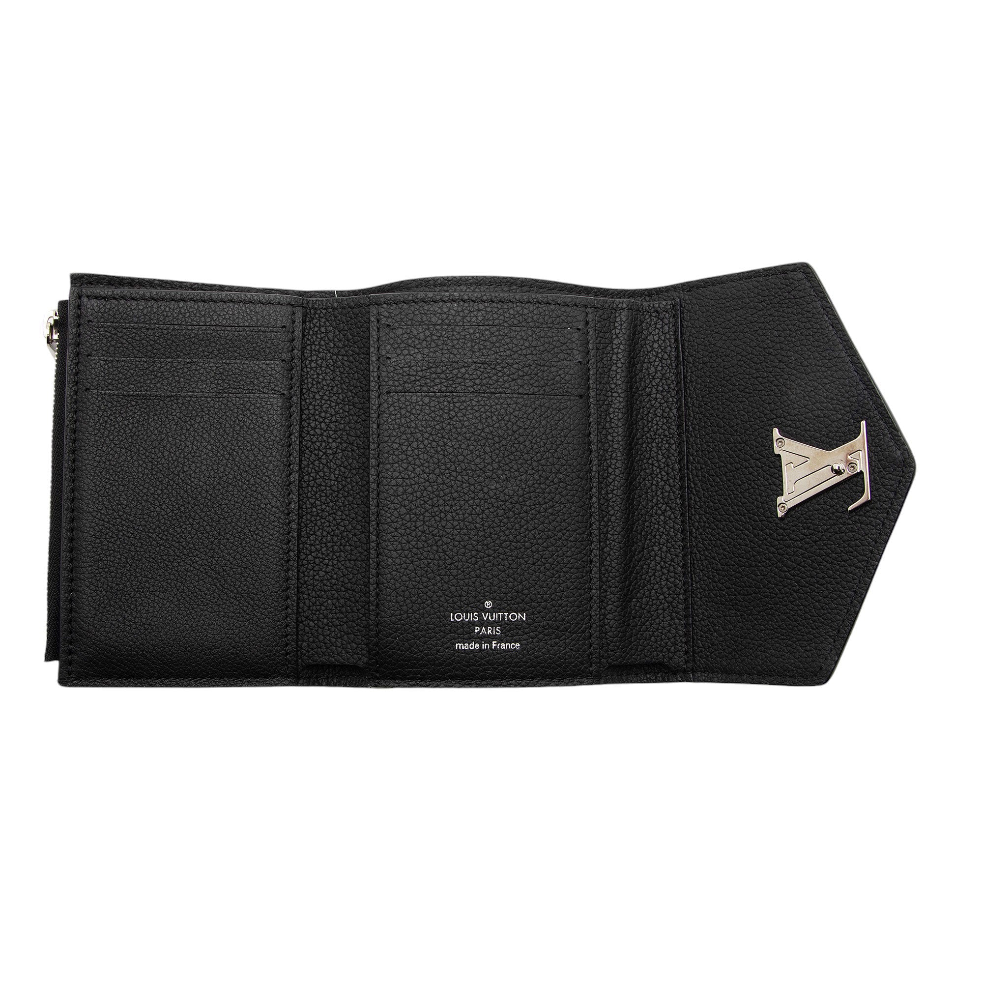 Louis Vuitton Calfskin Mylockme Compact Wallet (SHF-GGaMuI)