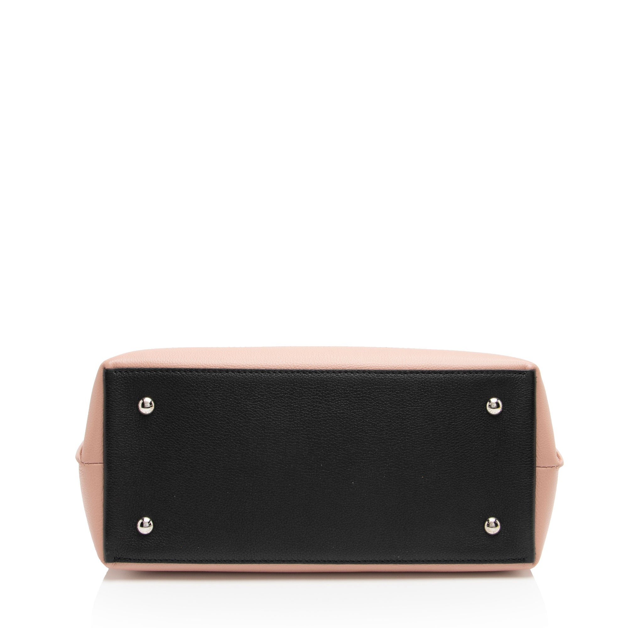 Louis Vuitton Calfskin Lockme Ever MM Top Handle (SHF-rz7iDD)