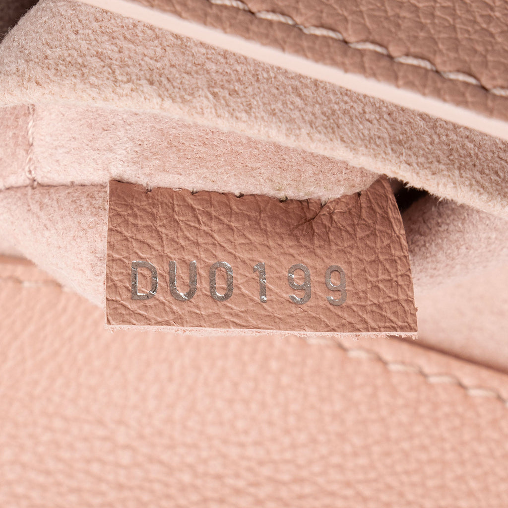 Louis Vuitton Calfskin Lockme Ever MM Top Handle (SHF-rz7iDD)