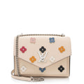 Louis Vuitton Calfskin Mylockme Fleurs BB Shoulder Bag