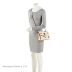 Louis Vuitton Calfskin Mylockme Fleurs BB Shoulder Bag