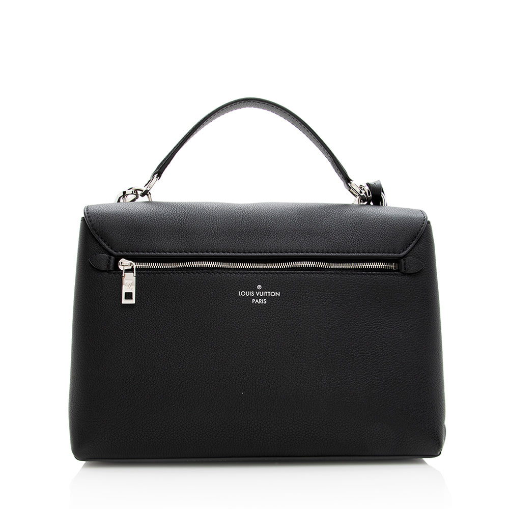 Louis Vuitton Calfskin Mylockme Satchel (SHF-18939)