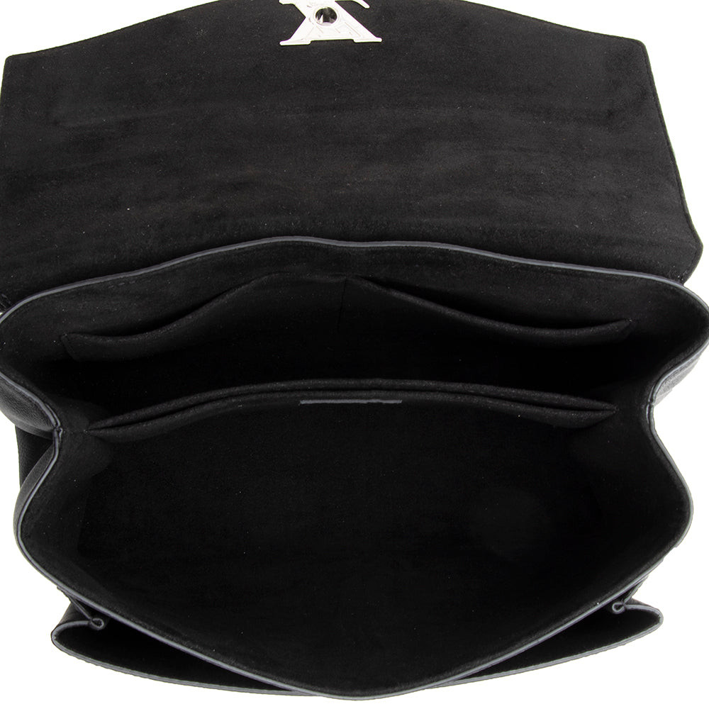 Louis Vuitton Calfskin Mylockme Satchel (SHF-18939)