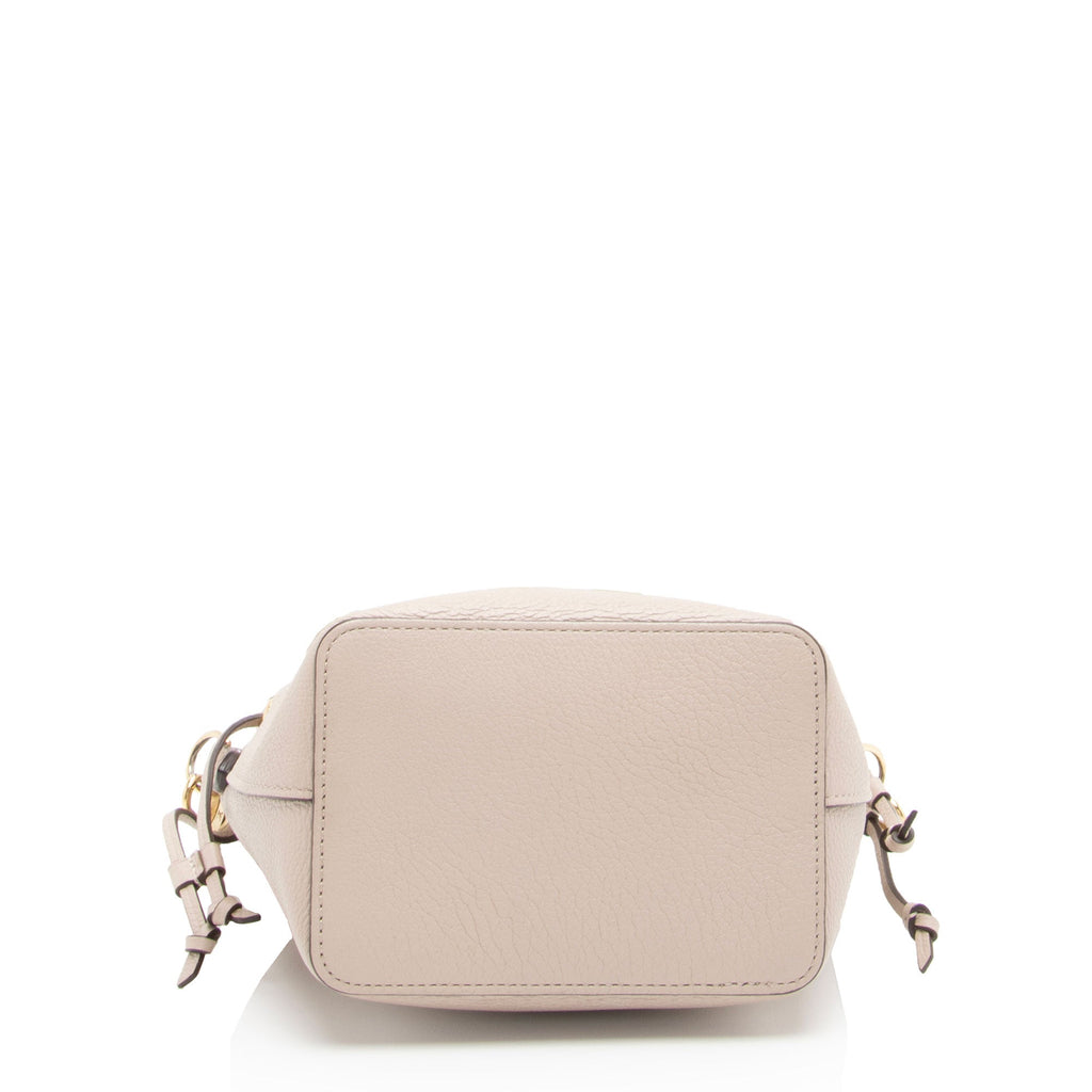Louis Vuitton Calfskin Nano Lockme Bucket Bag (SHF-5gQoz6)