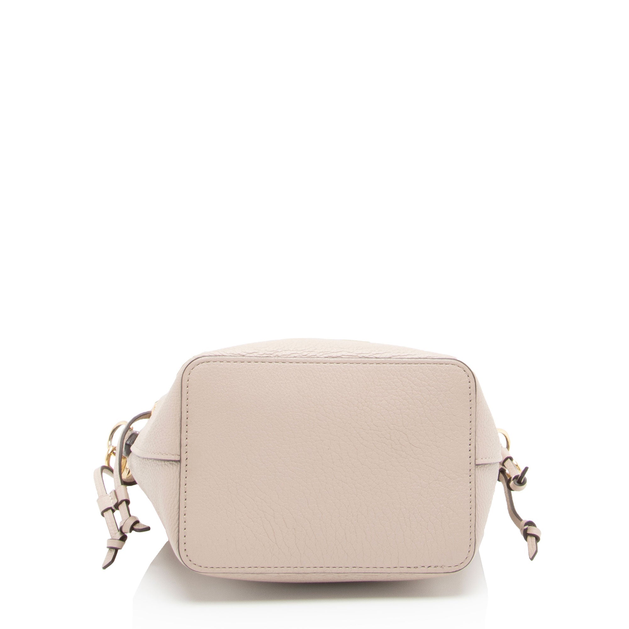 Louis Vuitton Calfskin Nano Lockme Bucket Bag (SHF-5gQoz6)