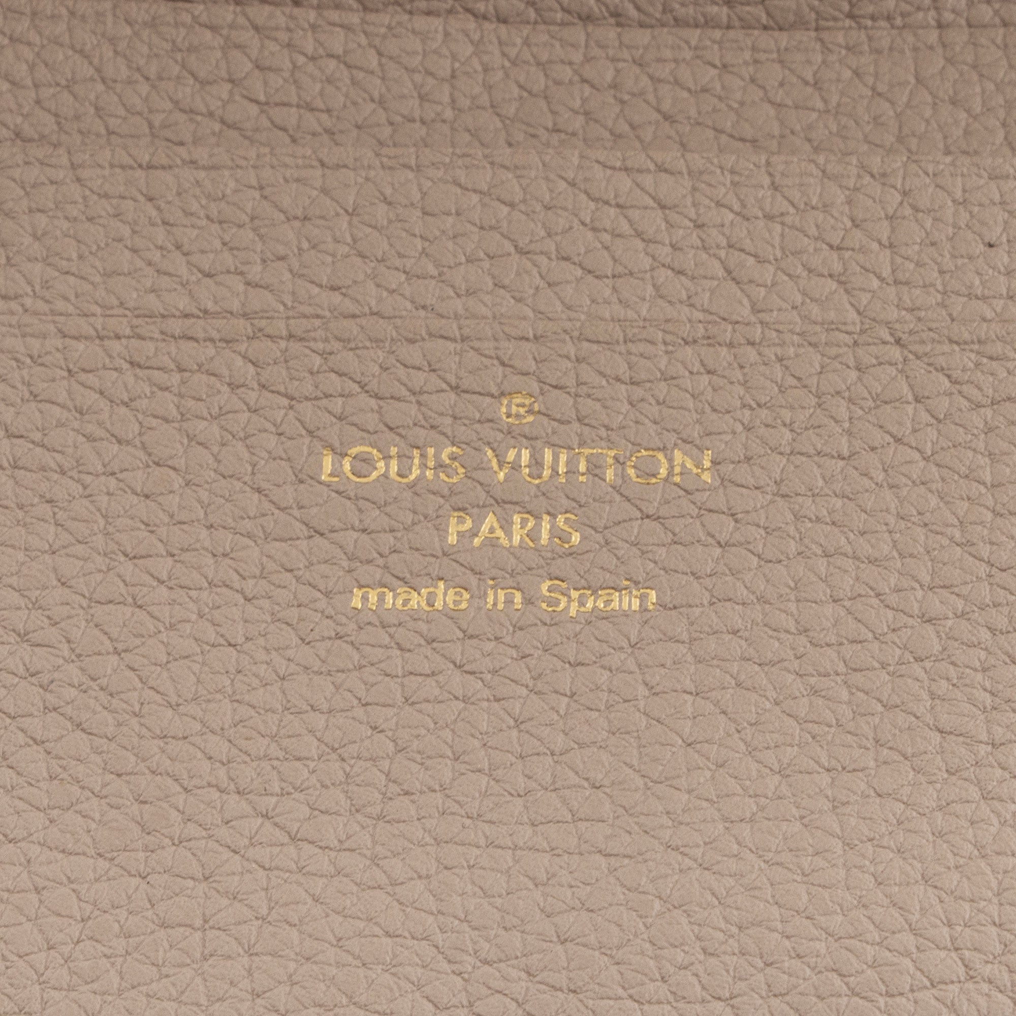 Louis Vuitton Calfskin Nano Lockme Bucket Bag (SHF-5gQoz6)