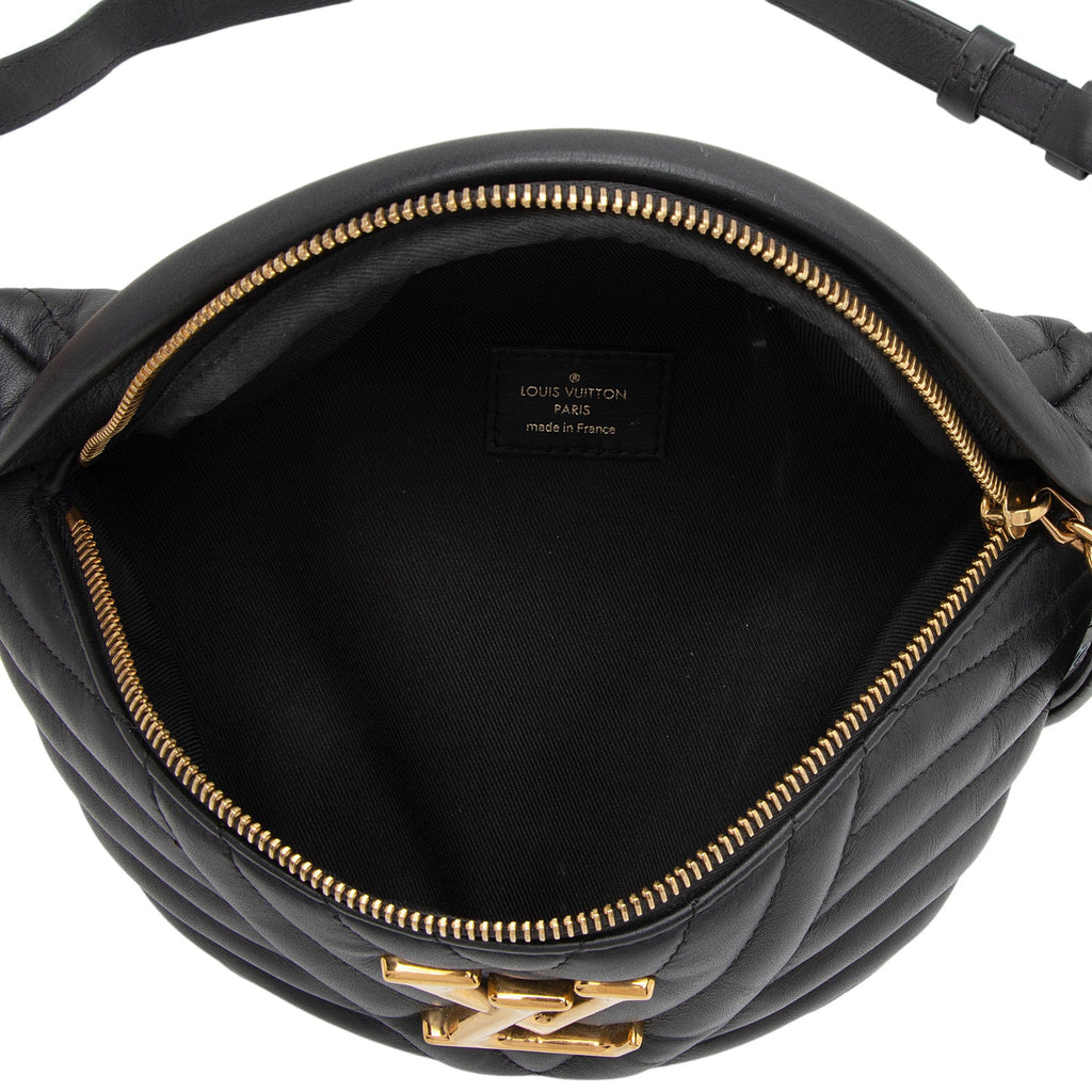 Louis Vuitton Calfskin New Wave Bumbag (SHF-gSN15r)
