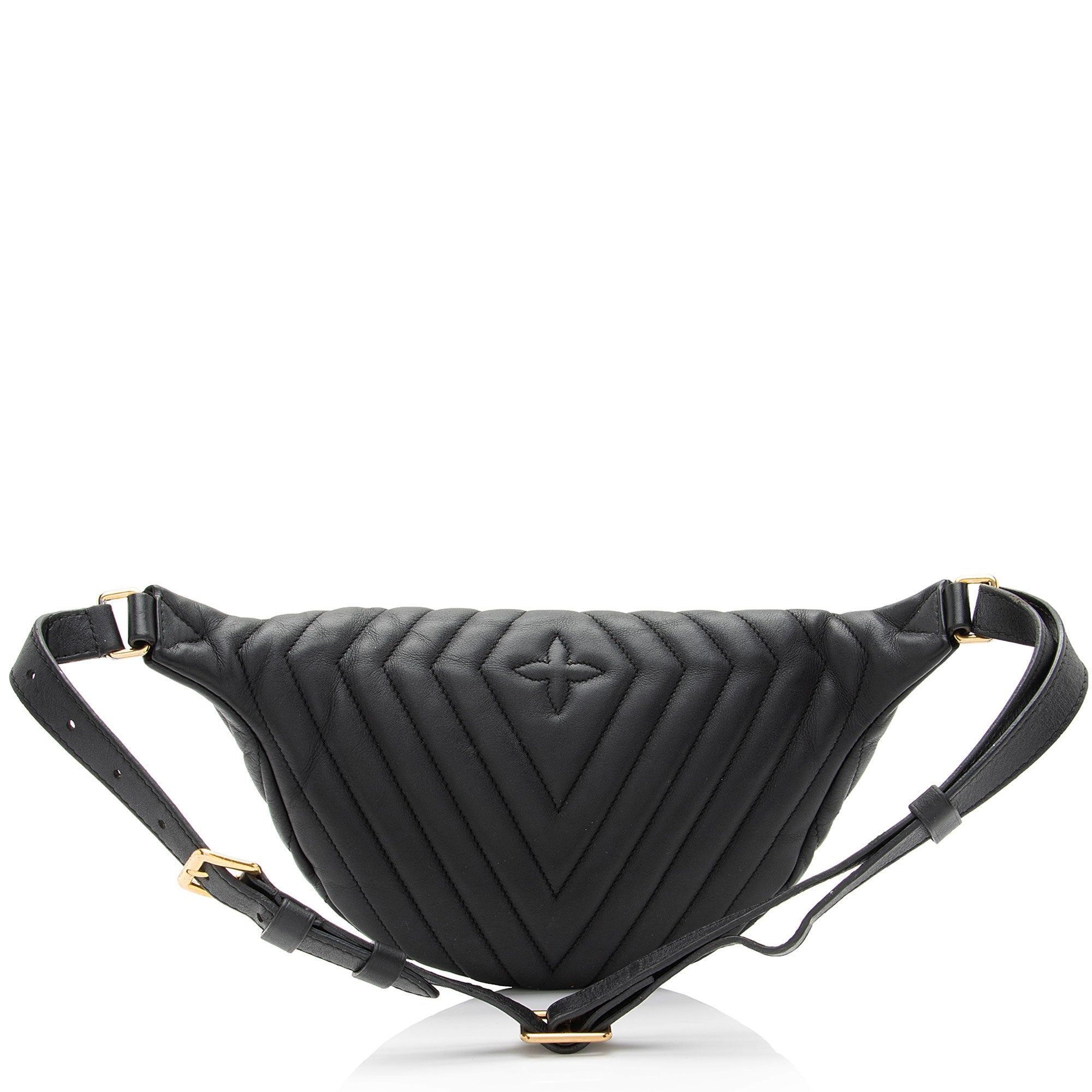 Louis Vuitton Calfskin New Wave Bumbag (SHF-Skd5to)