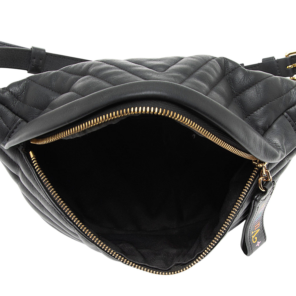 Louis Vuitton Calfskin New Wave Bumbag (SHF-Skd5to)
