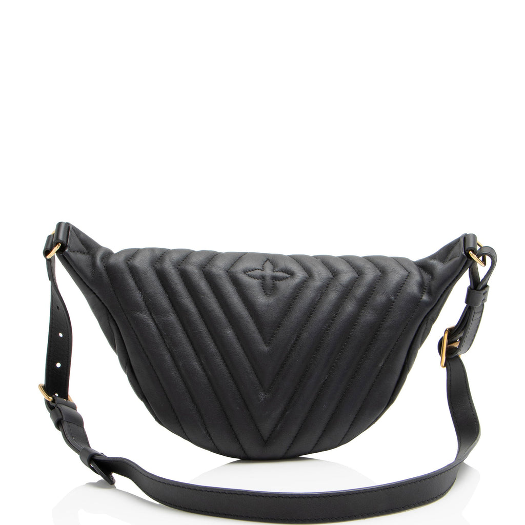 Louis Vuitton Calfskin New Wave Bumbag (SHF-XjMMSU)