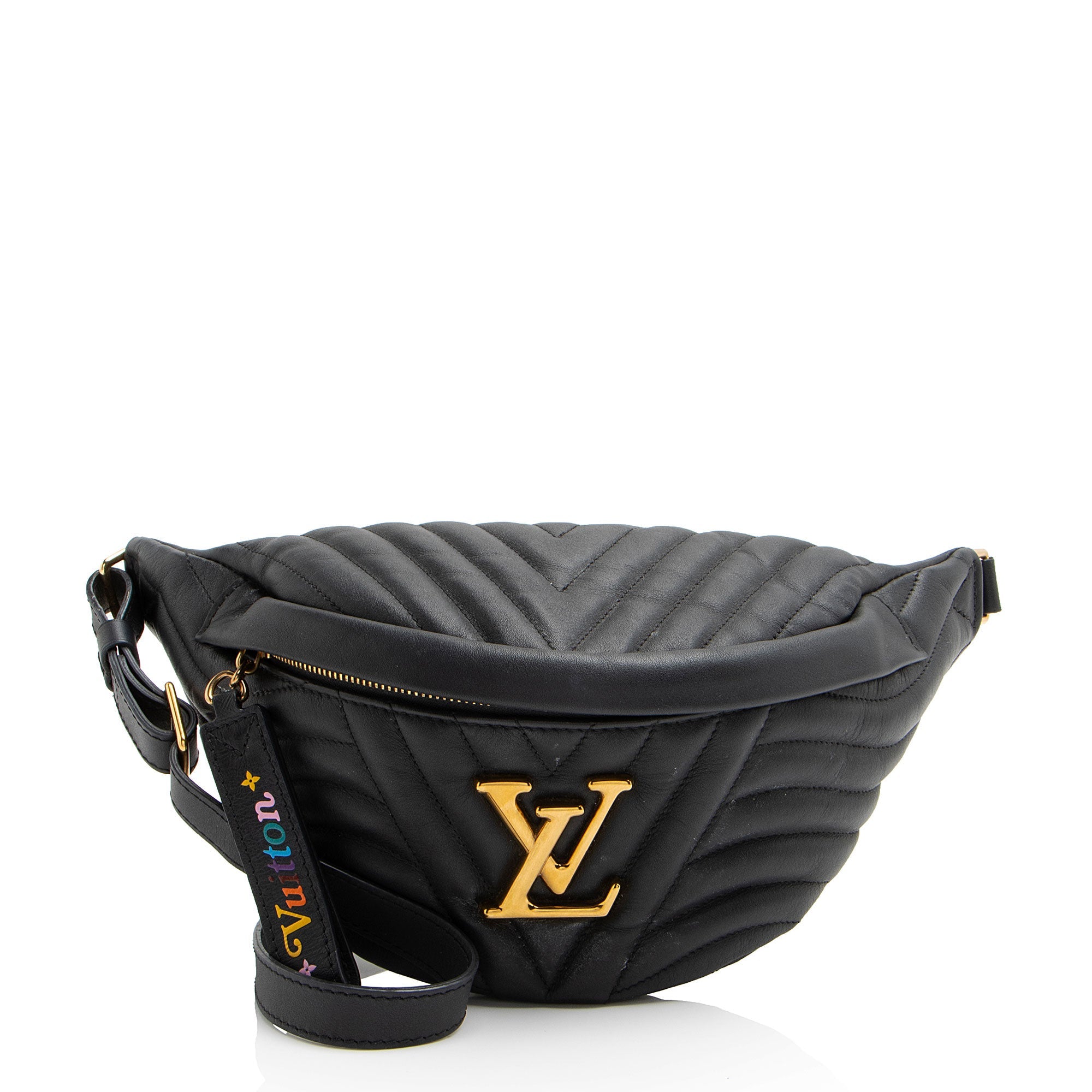 Louis Vuitton Calfskin New Wave Bumbag (SHF-XjMMSU)
