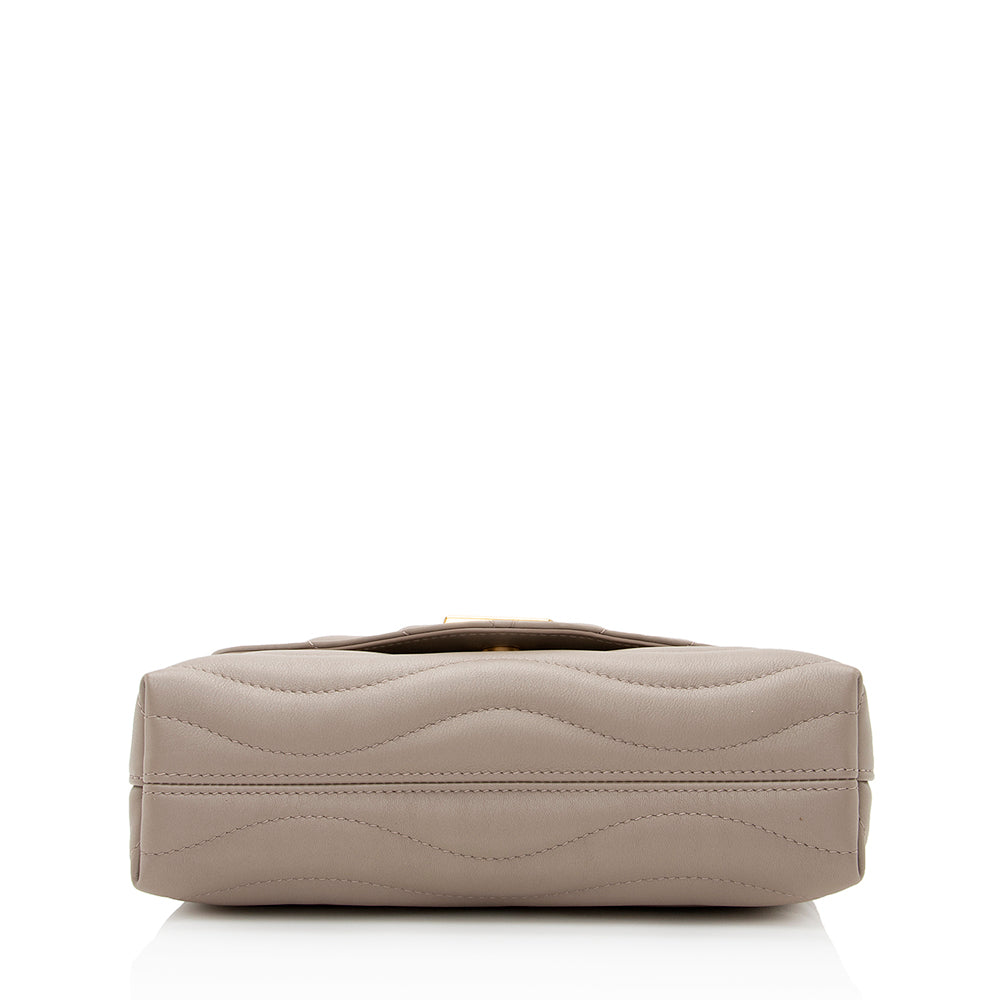 Louis Vuitton Calfskin New Wave Chain Bag (SHF-22000)