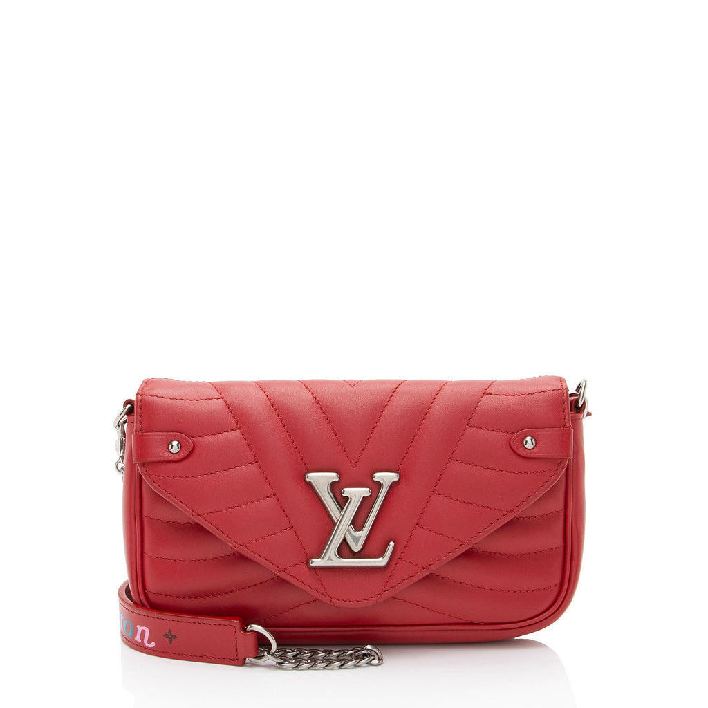 Louis Vuitton Calfskin New Wave Chain Pochette