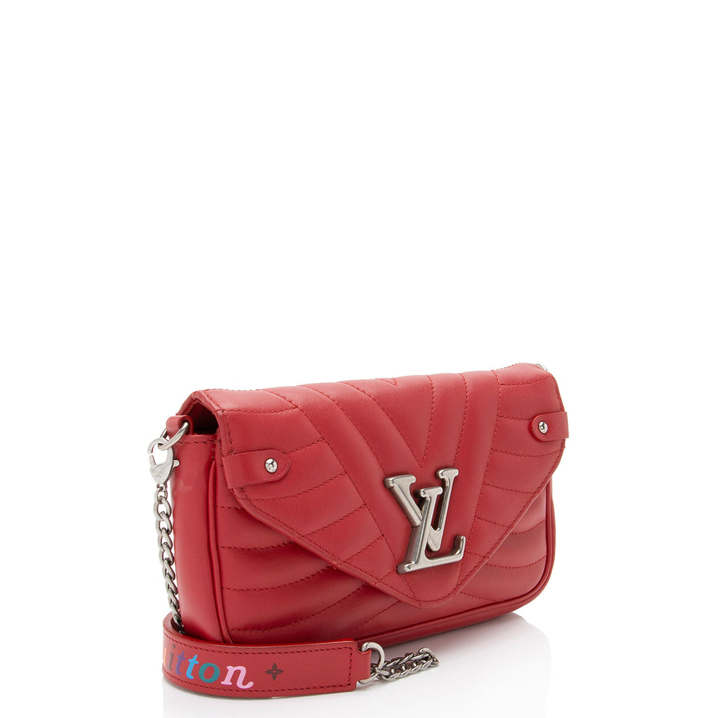 Louis Vuitton Calfskin New Wave Chain Pochette