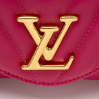 Louis Vuitton Calfskin New Wave Chain Shoulder Bag (SHF-ihtUHs)