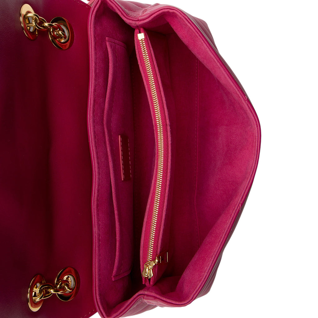 Louis Vuitton Calfskin New Wave Chain Shoulder Bag (SHF-ihtUHs)