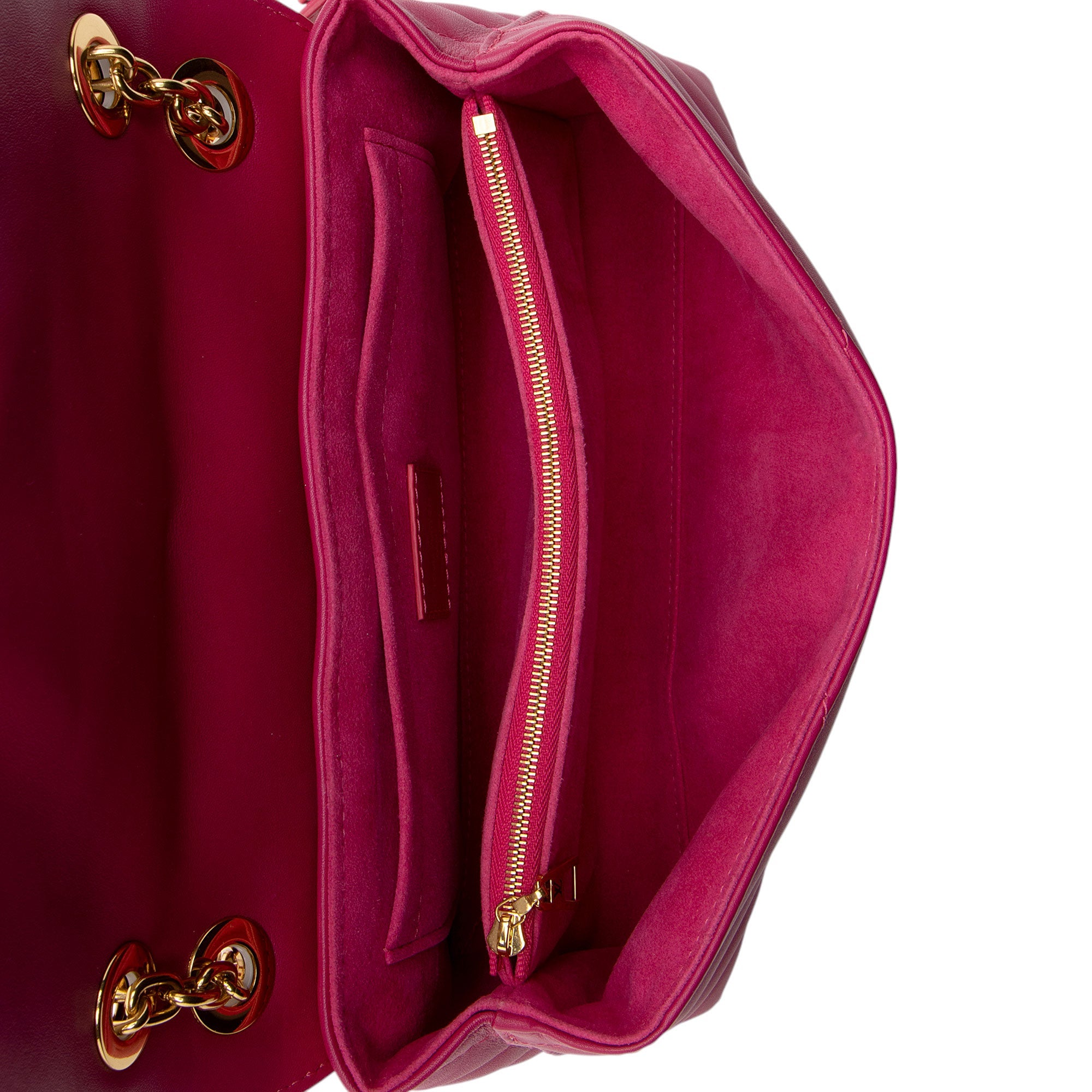 Louis Vuitton Calfskin New Wave Chain Shoulder Bag (SHF-ihtUHs)