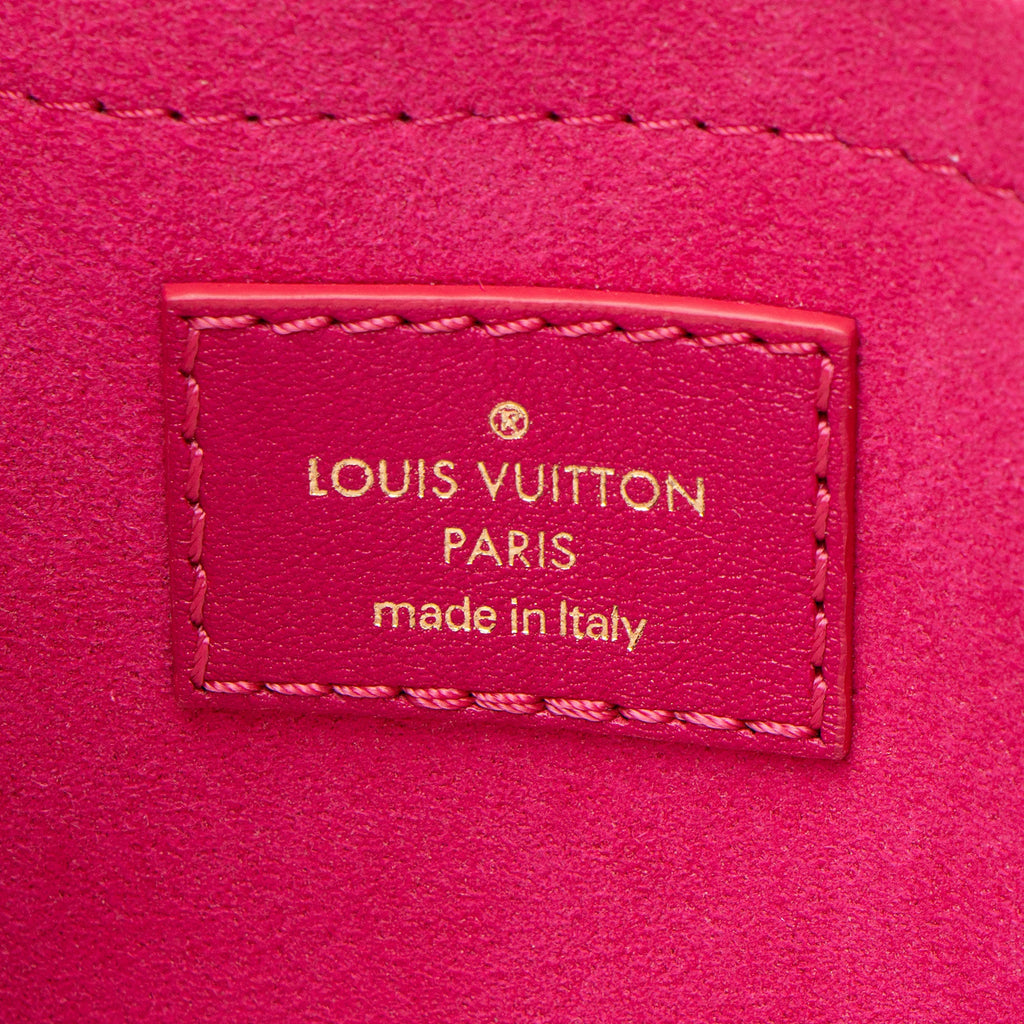 Louis Vuitton Calfskin New Wave Chain Shoulder Bag (SHF-ihtUHs)